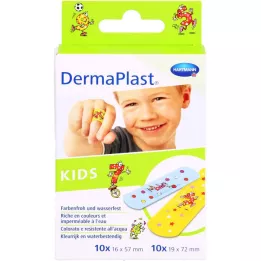 DERMAPLAST KIDS Sadrové pásy 2 veľkosti, 20 kusov