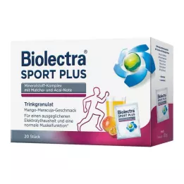 BIOLECTRA Sport Plus Drinking Granule, 20X7,5 g