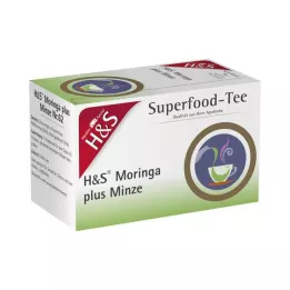 H&S Moringa plus mätové filtračné vrecko, 20X2,3 g