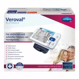 VEROVAL Tlakomer na zápästie, 1 ks