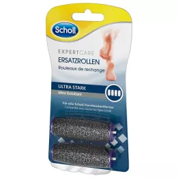SCHOLL Zamatovo hladké náhradné rolky Pedi ultra pevné, 2 kusy