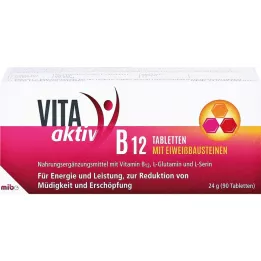 VITA AKTIV B12 tablety s proteínovými stavebnými prvkami, 90 ks