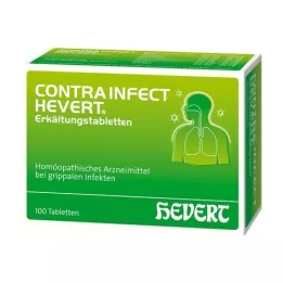CONTRAINFECT Tablety na prechladnutie Hevert, 100 ks