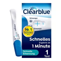 CLEARBLUE Tehotenský test rýchle zistenie, 1 ks