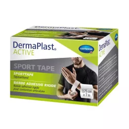 DERMAPLAST Aktívna športová páska 3,75 cm x 7 m biela, 1 kus