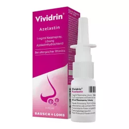 VIVIDRIN Azelastín 1 mg/ml roztok nosovej aerodisperzie, 10 ml