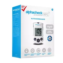 ALPHACHECK profesionálna kombinácia cukru v krvi m.mg/dl, 1 ks