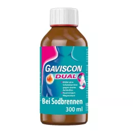 GAVISCON Dual 500 mg/213 mg/325 mg perorálna suspenzia, 300 ml