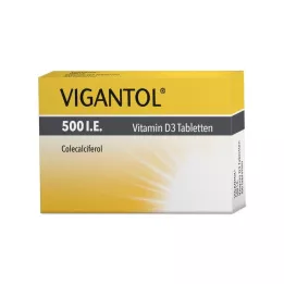 VIGANTOL 500 I.E. tabliet vitamínu D3, 50 ks