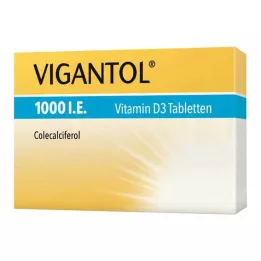 VIGANTOL 1 000 IU tablety vitamínu D3, 100 ks