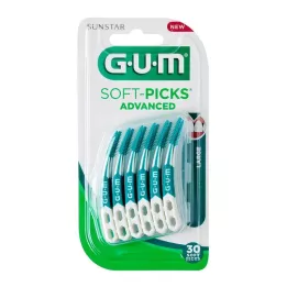 GUM Soft Picks Advanced veľký, 30 ks