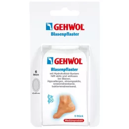 GEHWOL Blisterová náplasť veľká, 6 kusov