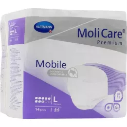 MOLICARE Premium Mobile 8 kvapiek veľkosť L, 14 ks