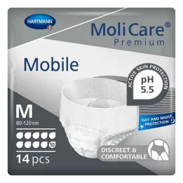 Molicare Premium Mobile 10 kvapiek veľkosť M (14 ks)