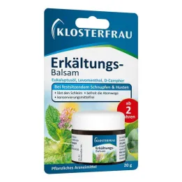 Klosterfrau Balzam na prechladnutie, 20 g