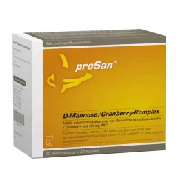 PROSAN Kombinované balenie D-manóza/brusnica, 2X30 ks