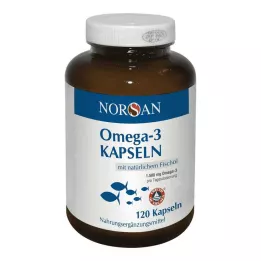 NORSAN Omega-3 kapsuly, 120 ks