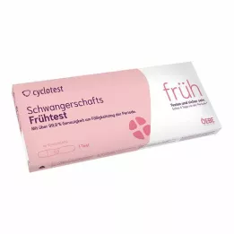CYCLOTEST Skorý tehotenský test 10 mlU/ml Moč, 1 ks
