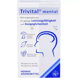 TRIVITAL mentálne kapsuly, 28 ks