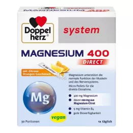 DOPPELHERZ pelety systému Magnesium 400 DIRECT , 30 ks