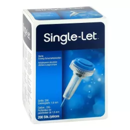 SINGLE-LET Bezpečnostné lancety, 200 kusov