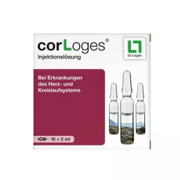 CORLOGES Ampulky s injekčným roztokom, 10X2 ml