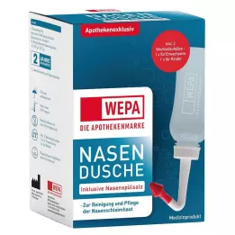 WEPA Výplach nosa s 10 x 2,95 g soli na vyplachovanie nosa, 1 P