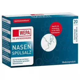 WEPA Soľ na vyplachovanie nosa, 60 x 2,95 g