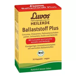 LUVOS Kapsuly s liečivým ílom Organic Fiber Plus, 30 ks