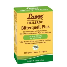 LUVOS Liečivý ílový organický horký prameň plus kapsuly, 30 ks