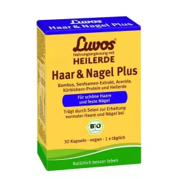 LUVOS Liečivé ílové organické vlasy & Kapsule Nagel Plus, 30 ks