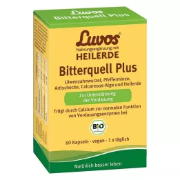 LUVOS Kapsuly Healing Earth Bio Bitterquell Plus, 60 ks