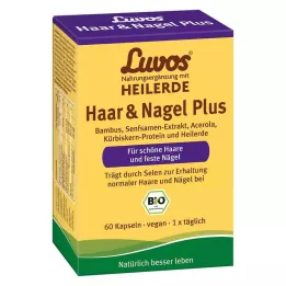 LUVOS Healing Clay Organic Hair & Nail Plus Capsules, 60 ks