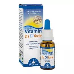 VITAMIN D3 ÖL forte kvapky Dr.Jacoba, 20 ml