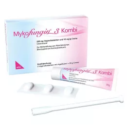 MYKOFUNGIN 3 kombinované 200 mg vaginálne tablety + 10 mg/g Cre., 1 bal