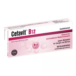 CEFAVIT B12 žuvacie tablety, 60 ks