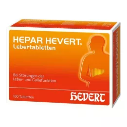 HEPAR HEVERT Pečeňové tablety, 100 ks
