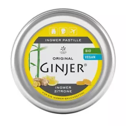 INGWER GINJER Pastilky Bio citrón, 40 g