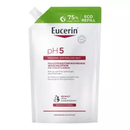 EUCERIN Náplň umývacieho mlieka na citlivú pokožku pH5, 750 ml