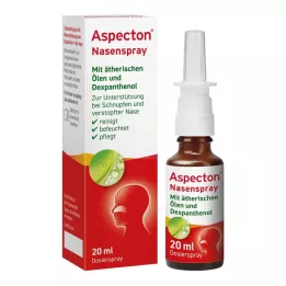 ASPECTON Nosový sprej zodpovedá 1,5 % fyziologickému roztoku, 20 ml