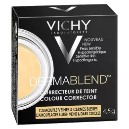 VICHY DERMABLEND Korekčná farba žltá krémová, 4,5 g