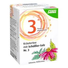 Bylinkový čaj so soľou Schüssler číslo 3 Salus Fbtl.(15 kusov)
