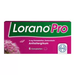 LORANOPRO 5 mg filmom obalené tablety, 6 ks