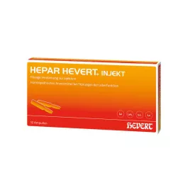 HEPAR HEVERT injekčné ampulky, 10 ks