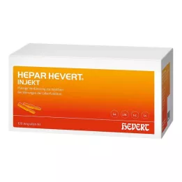 HEPAR HEVERT injekčné ampulky, 100 x 2 ml
