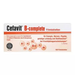 CEFAVIT B-kompletné filmom obalené tablety, 100 ks