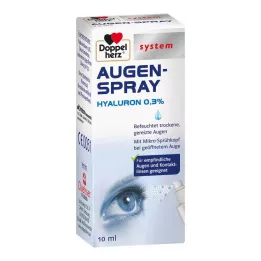 DOPPELHERZ Očný sprej Hyaluron 0,3% systém, 10 ml