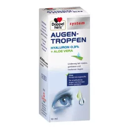 DOPPELHERZ Očné kvapky Hyaluron 0,3% systém, 10 ml
