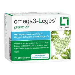OMEGA3-Loges zeleninové kapsuly, 120 ks