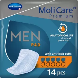 MOLICARE Premium MEN Podložka 5 kvapiek, 14 ks